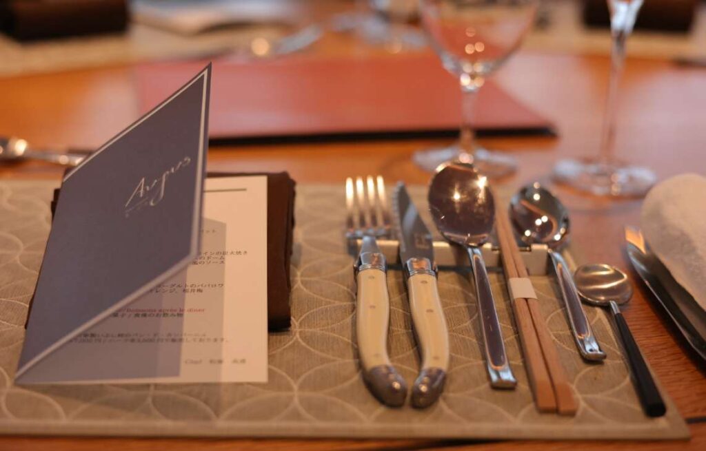 越前福牛＆三ツ星若狭牛スペシャルコース in Aujus