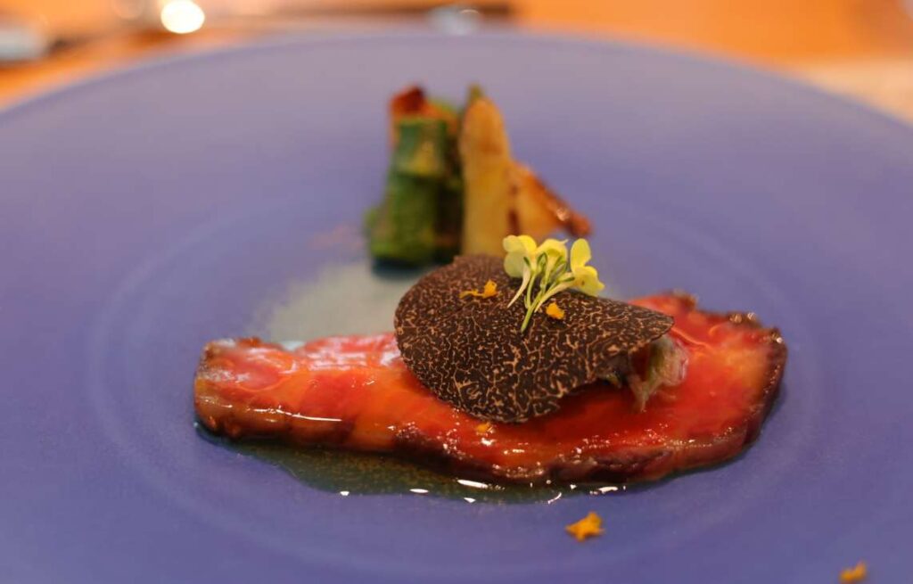 越前福牛＆三ツ星若狭牛スペシャルコース in Aujus