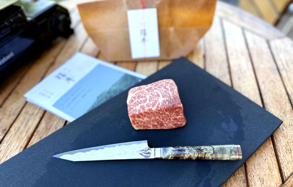 龍泉刃物と越前福牛